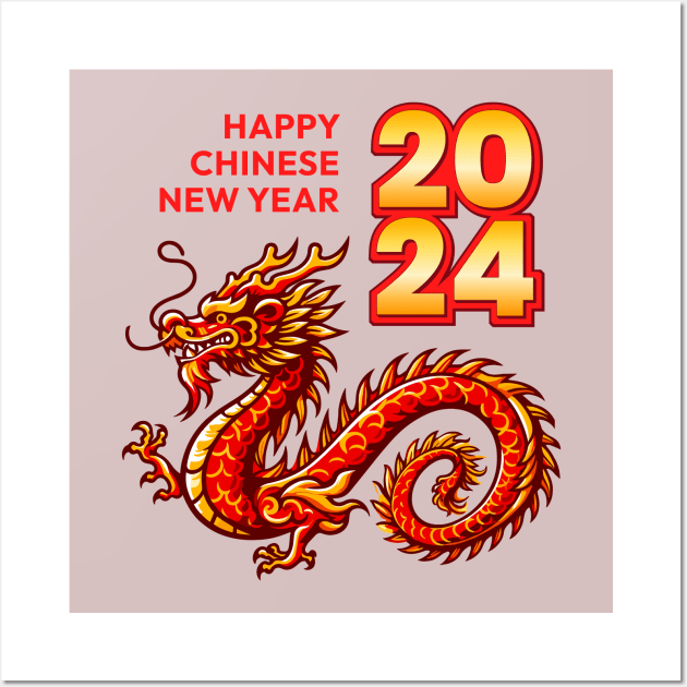 Happy Chinese New Year Wall Art by Giorgi's